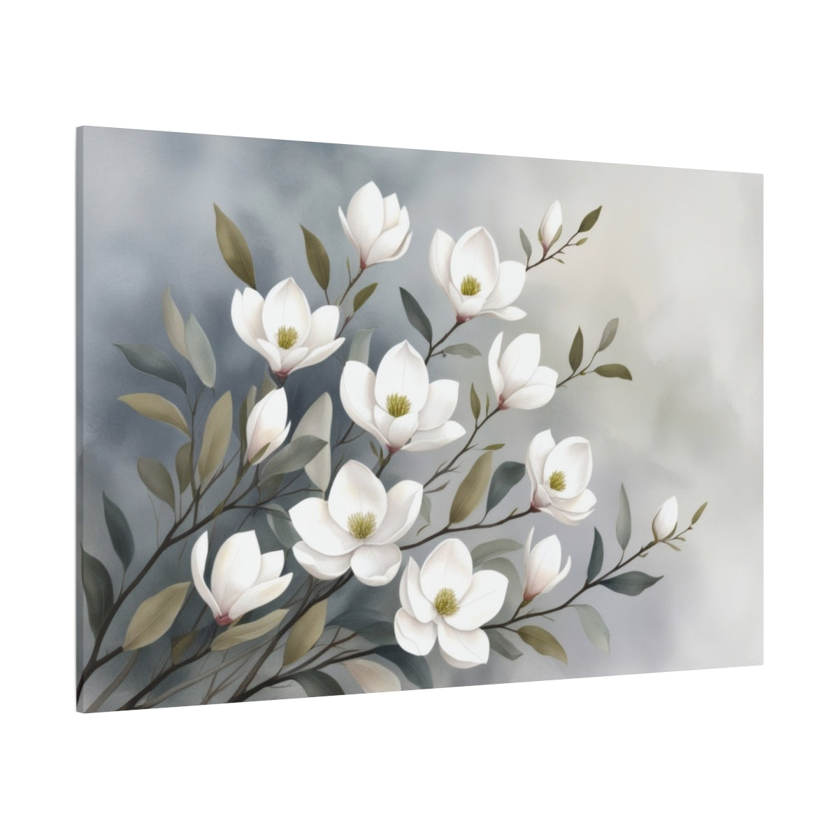 Gentle Blooms Amidst Mist
