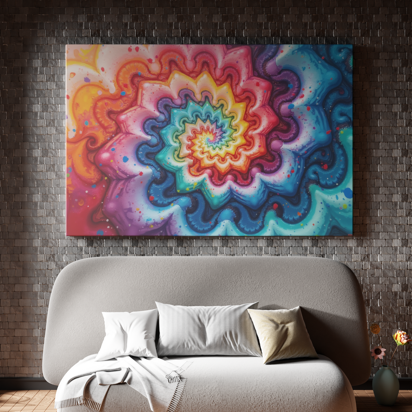 Spiral of Vibrant Dreams