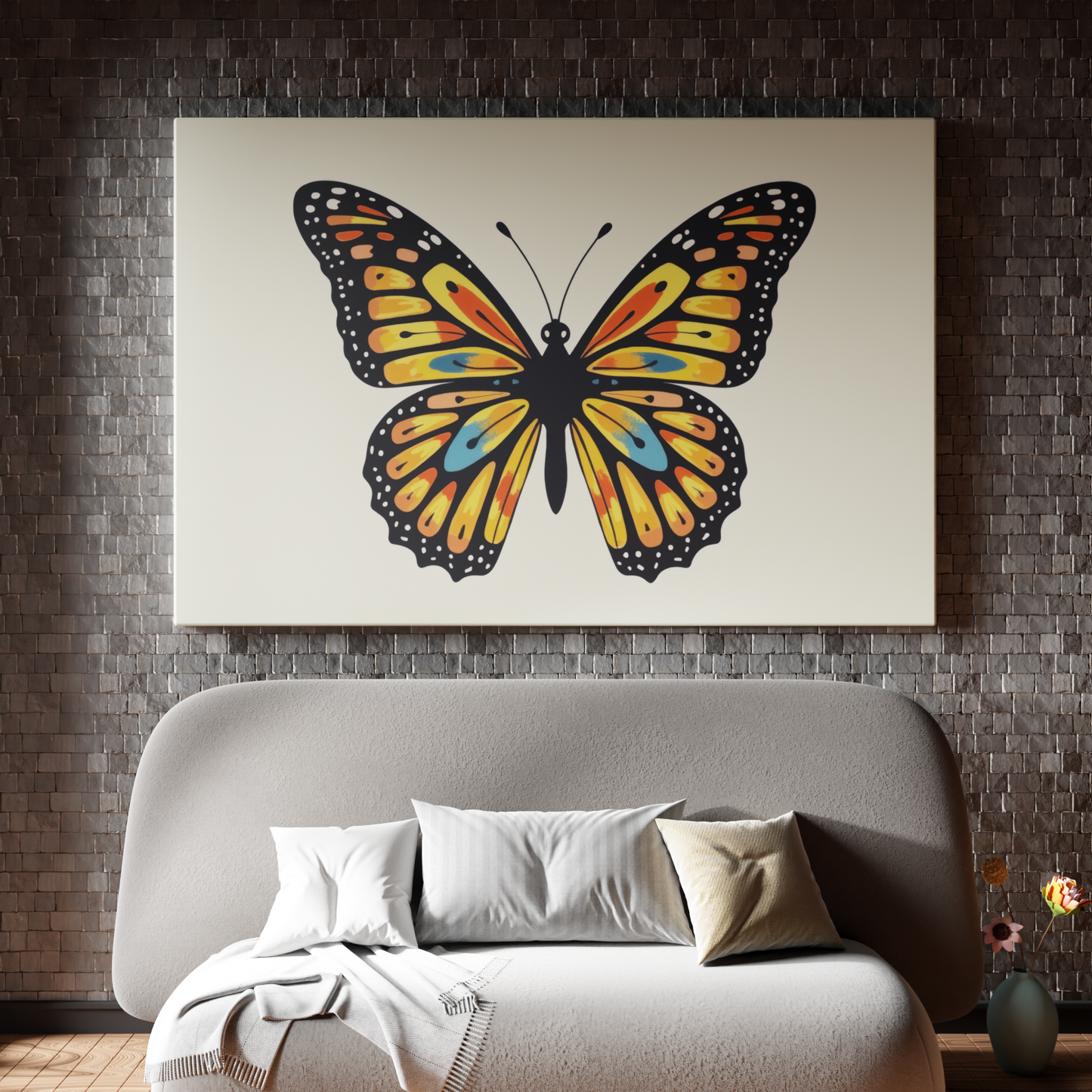 Vibrant Wings Against Light