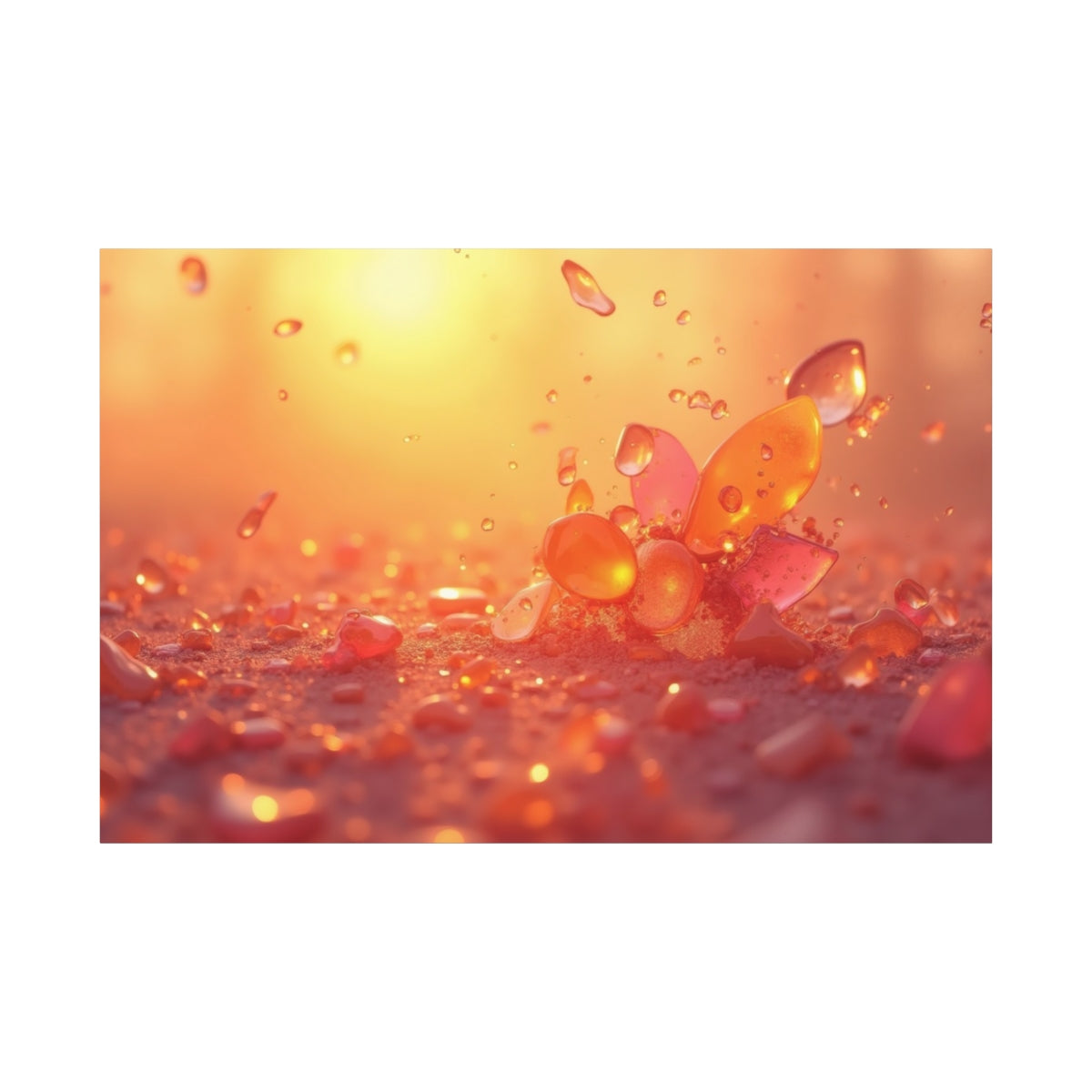 Amber Symphony at Sunrise