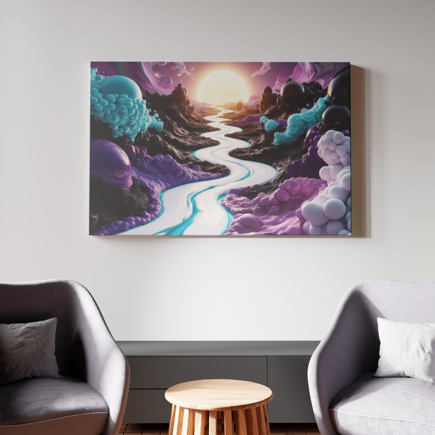 Cosmic River at Dawn