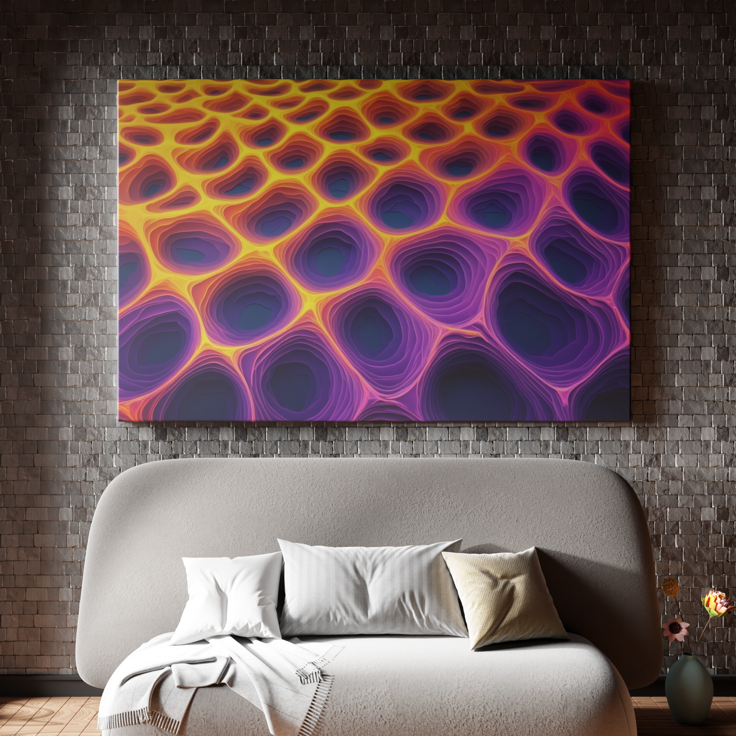 Vibrant Cellular Depths