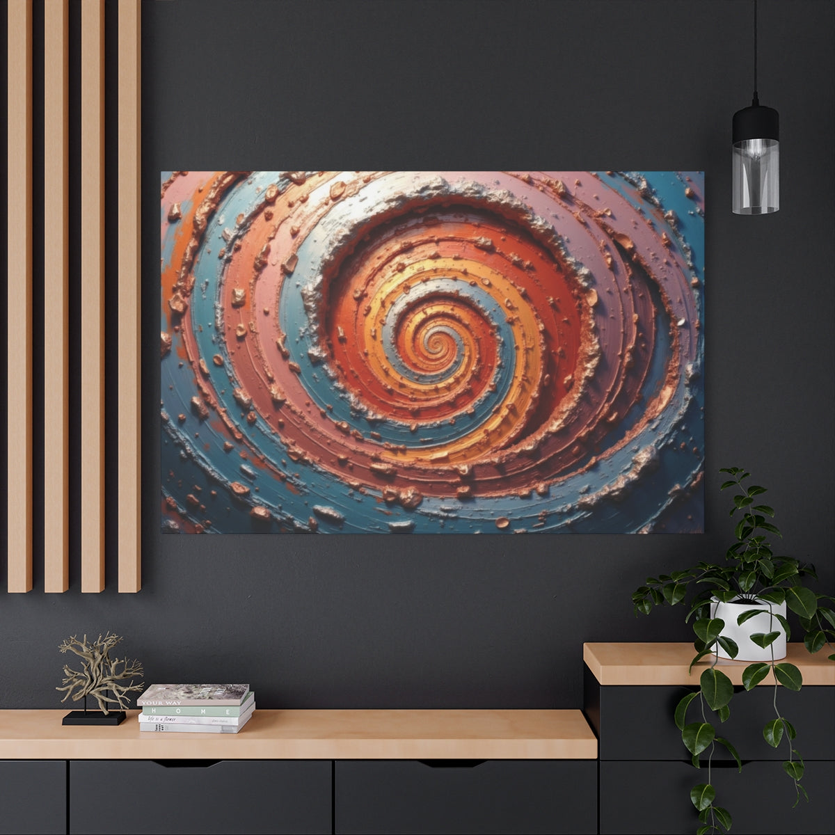 Swirling Color Symphony