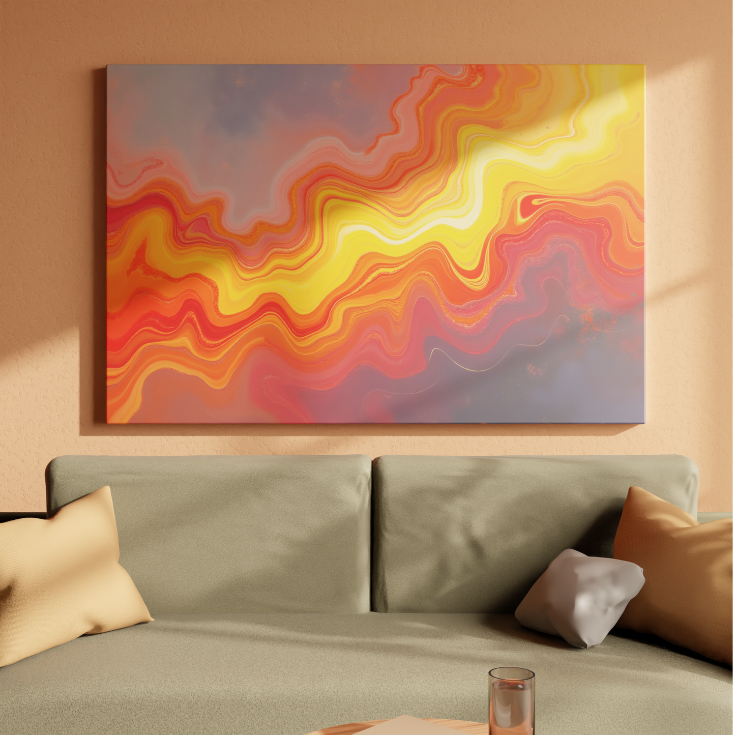 Molten Rhythm of Sunset