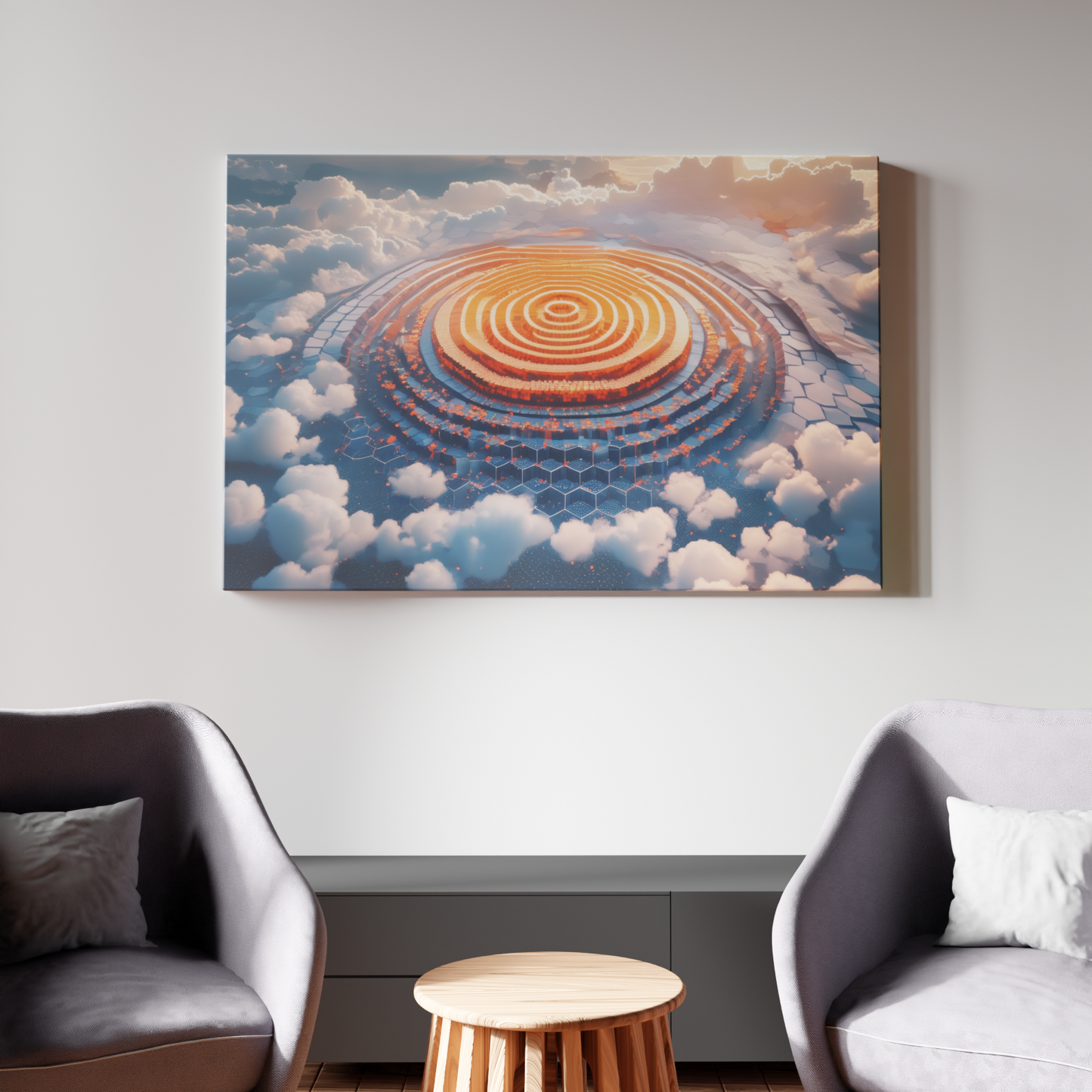 Celestial Concentric Dawn
