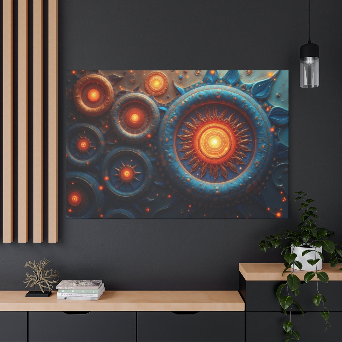 Celestial Medallions of Light
