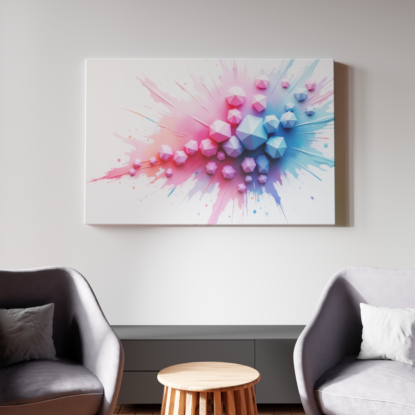Explosive Geometric Burst