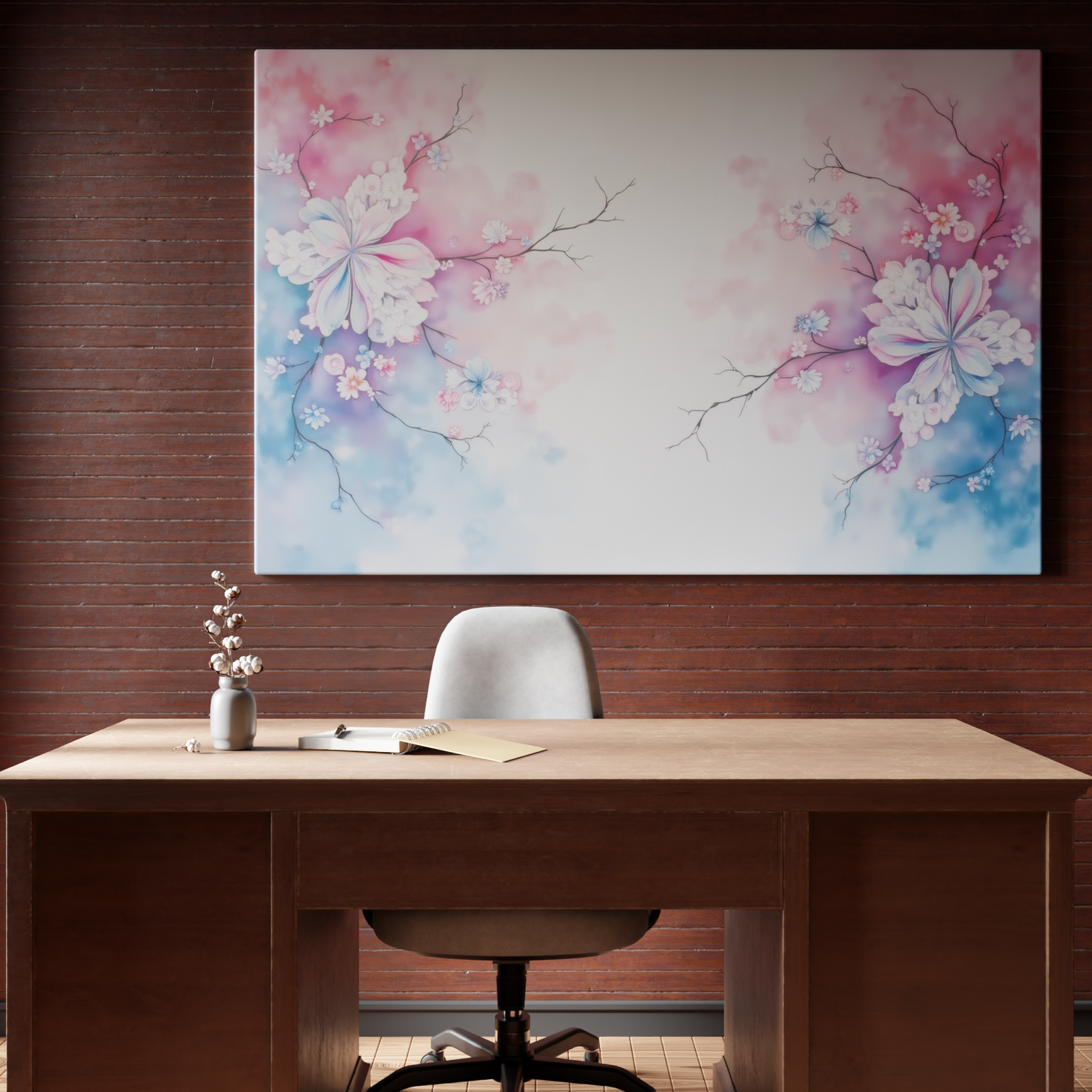 Floral Dreams in Pastel Hues