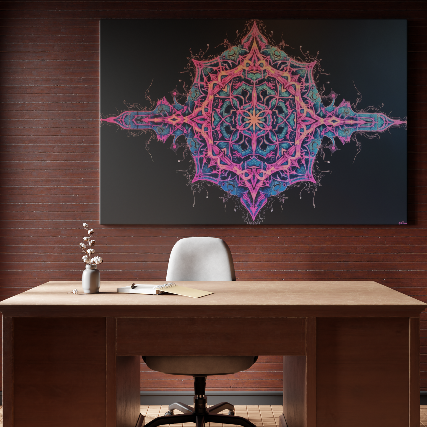 Psychedelic Mandala Elegance