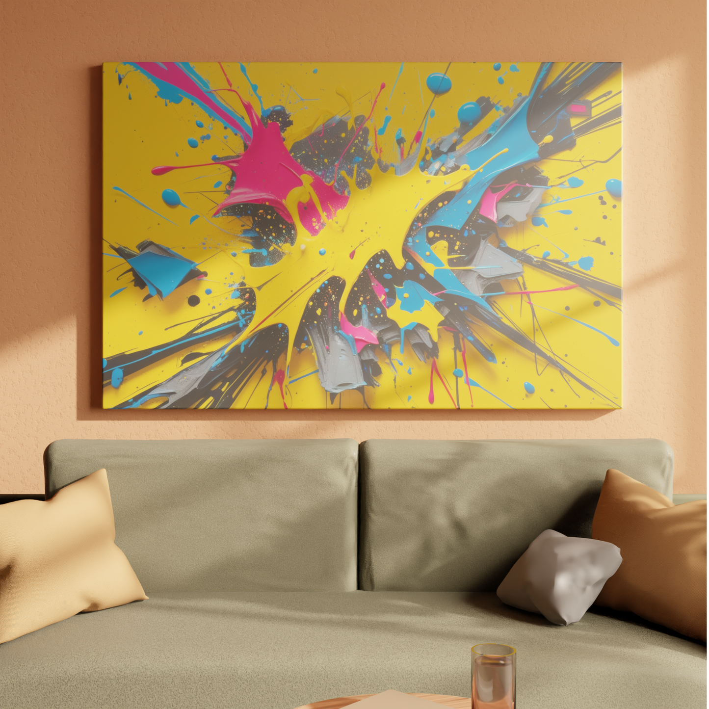 Explosive Color Symphony