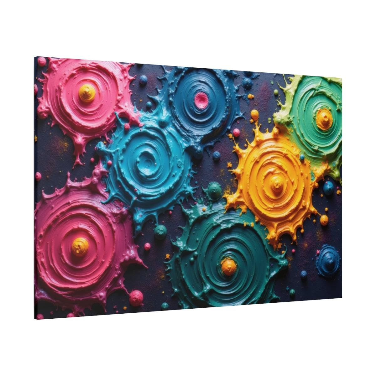 Vivid Cosmic Splashes