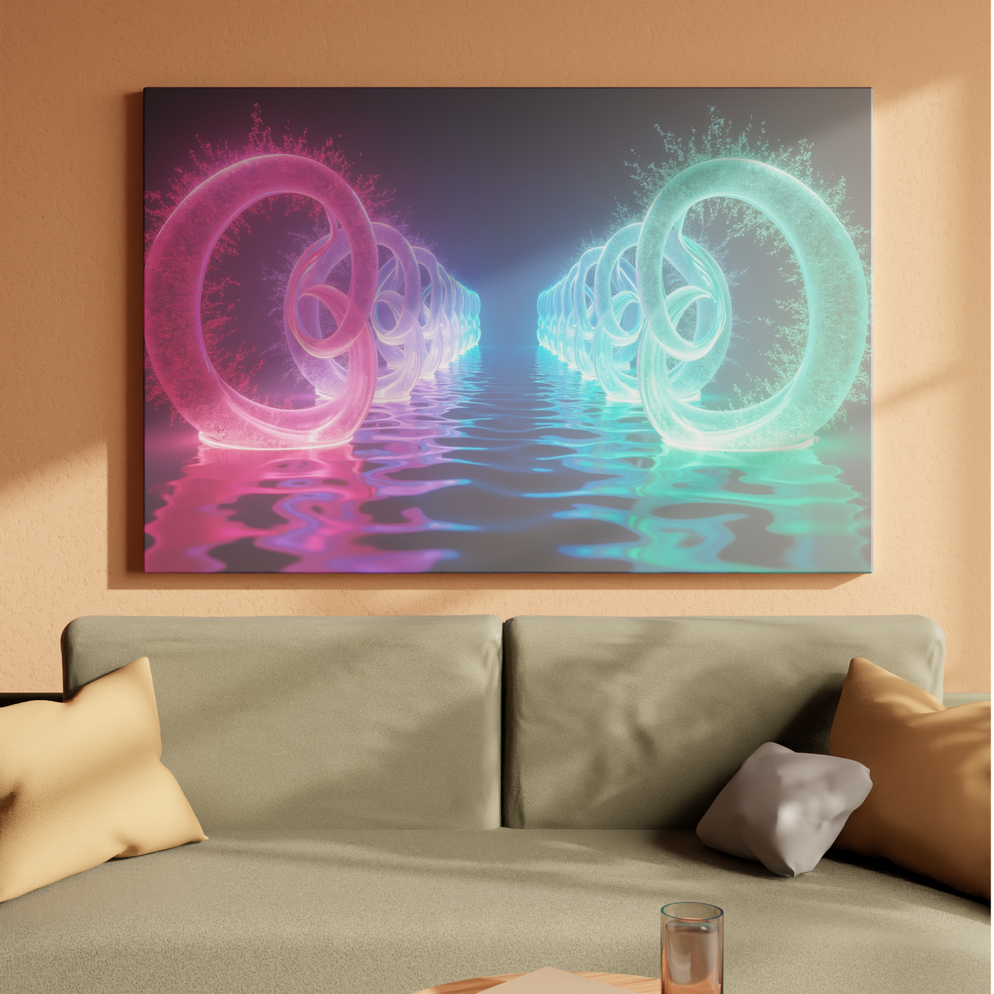 Symphony of Neon Rings