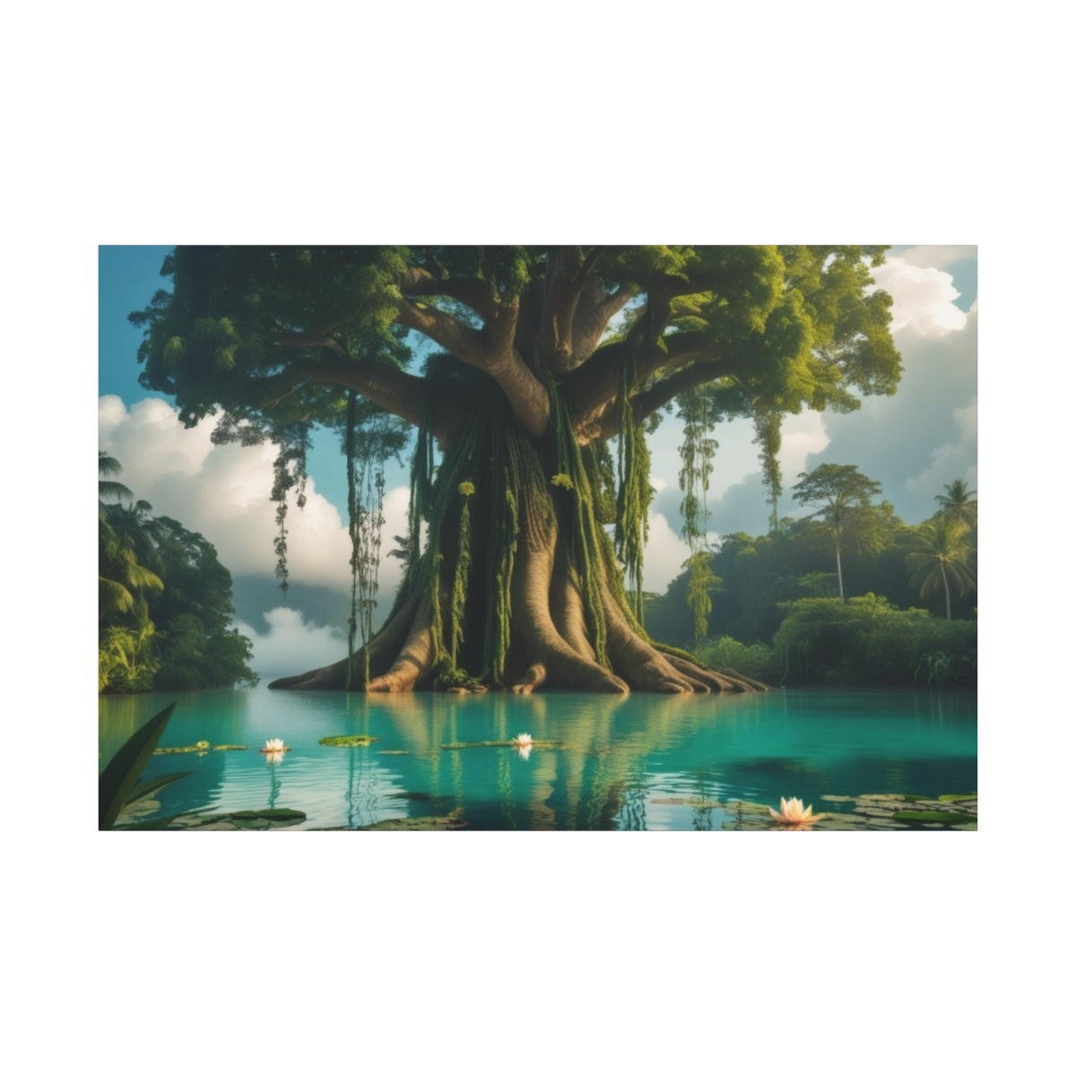 Serenity of the Enchanted Banyan
