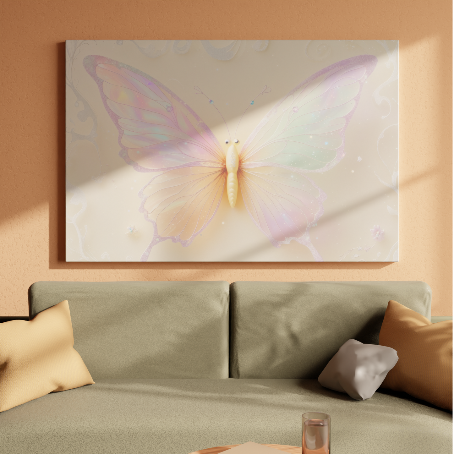 Ethereal Spectrum Butterfly
