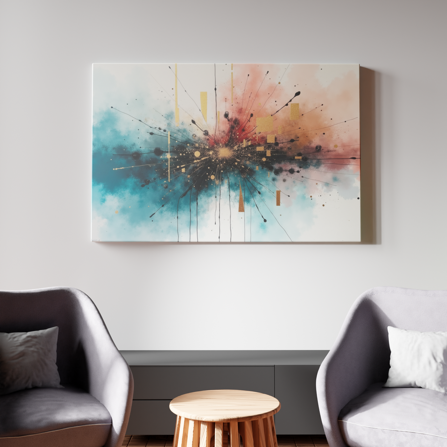 Explosive Symphony of Colors