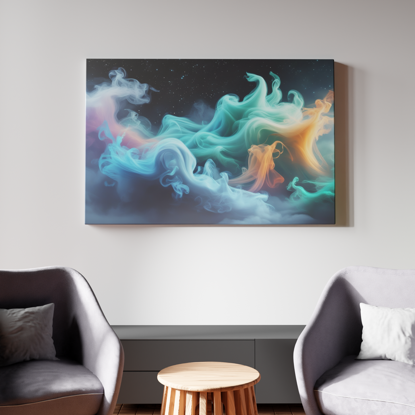 Celestial Dance of Colors