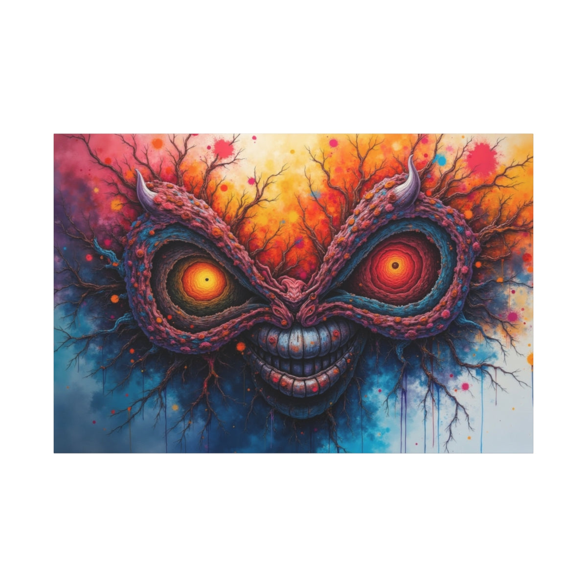 Vibrant Chaos of Colors