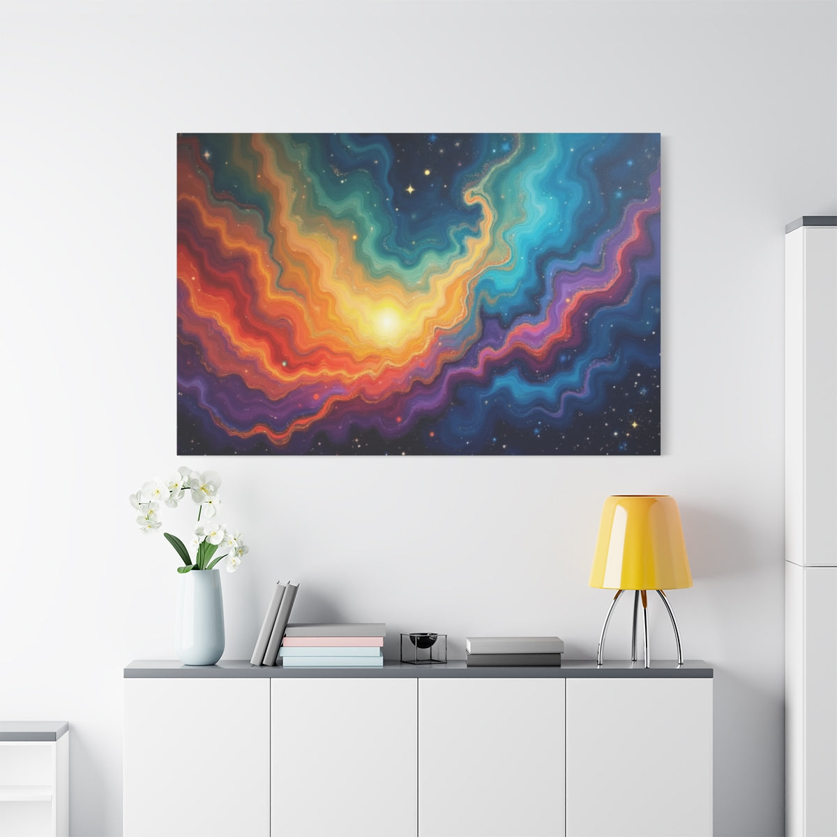 Cosmic Swirl of Colors