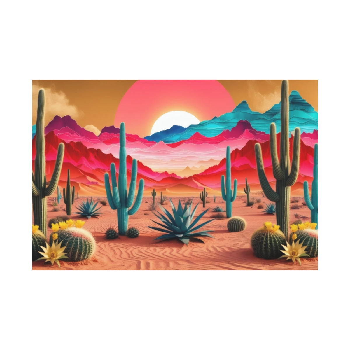 Desert Dreamscape in Technicolor