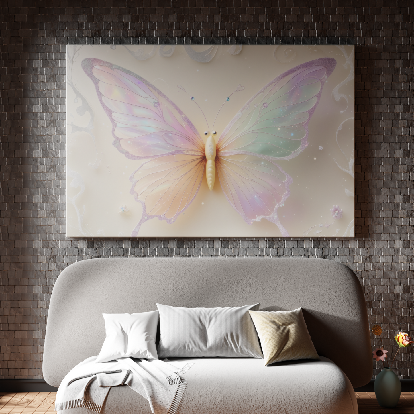 Ethereal Spectrum Butterfly