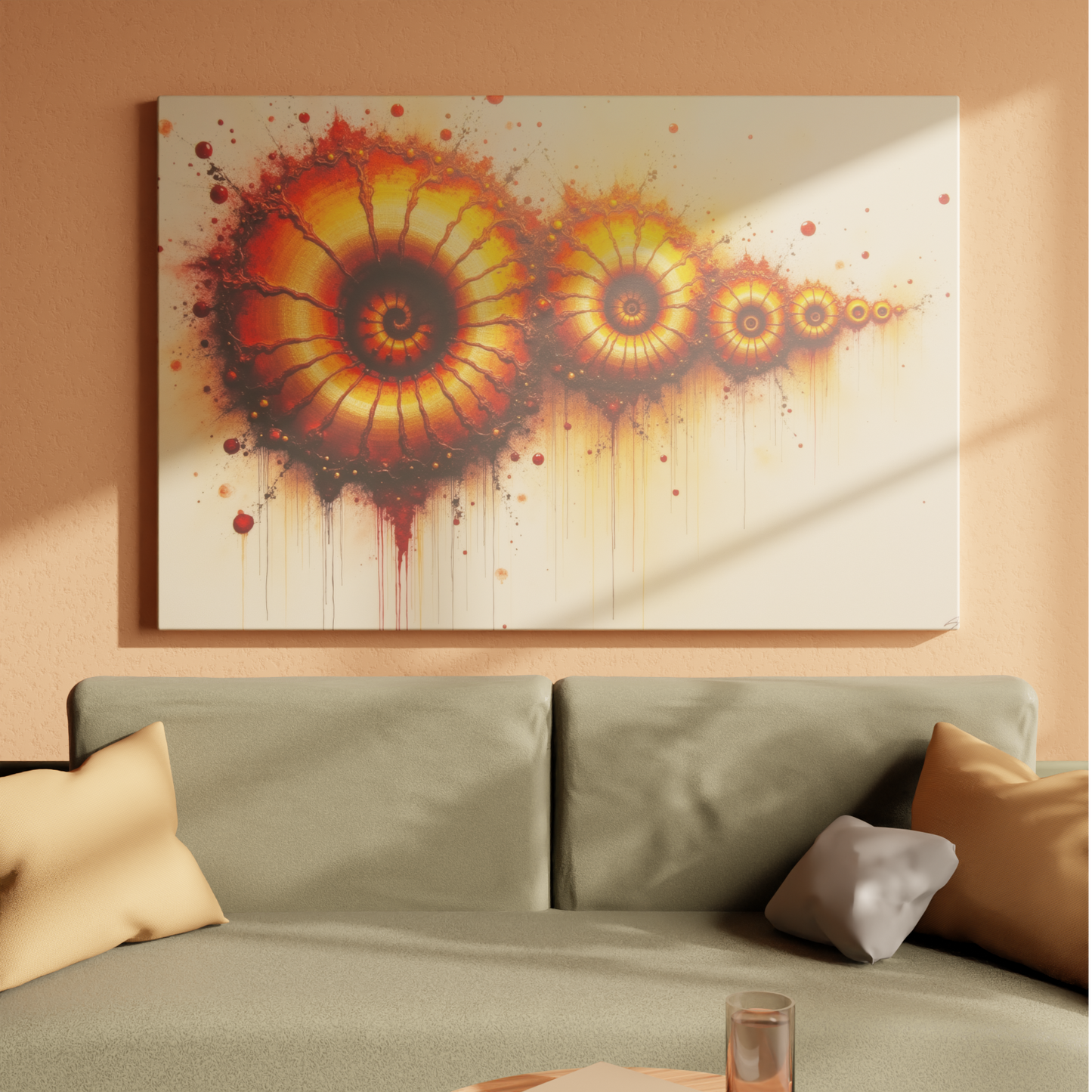 Golden Helices in Motion