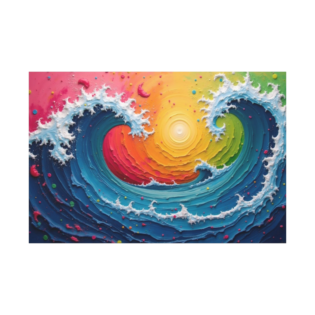 Waves of Colorful Harmony