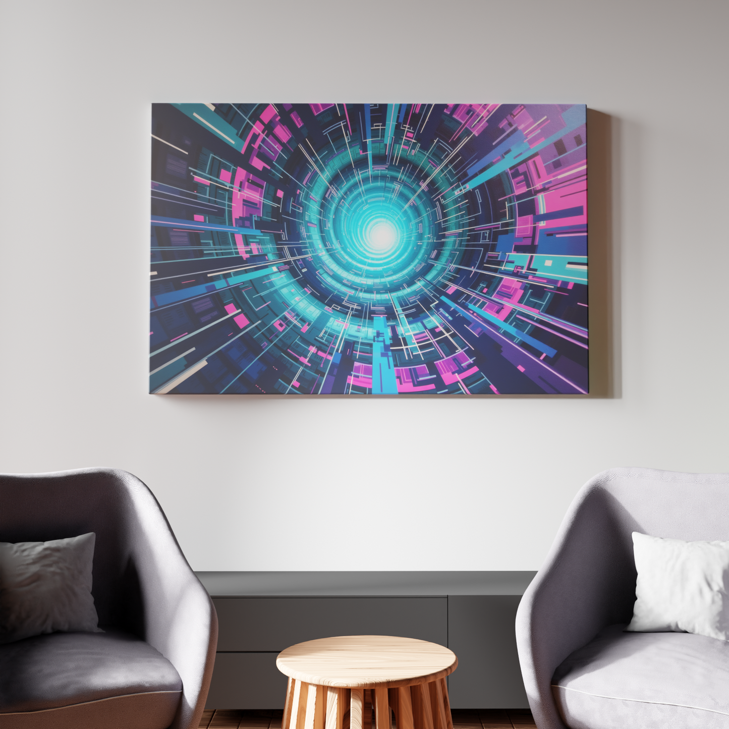 Vortex of Neon Dreams