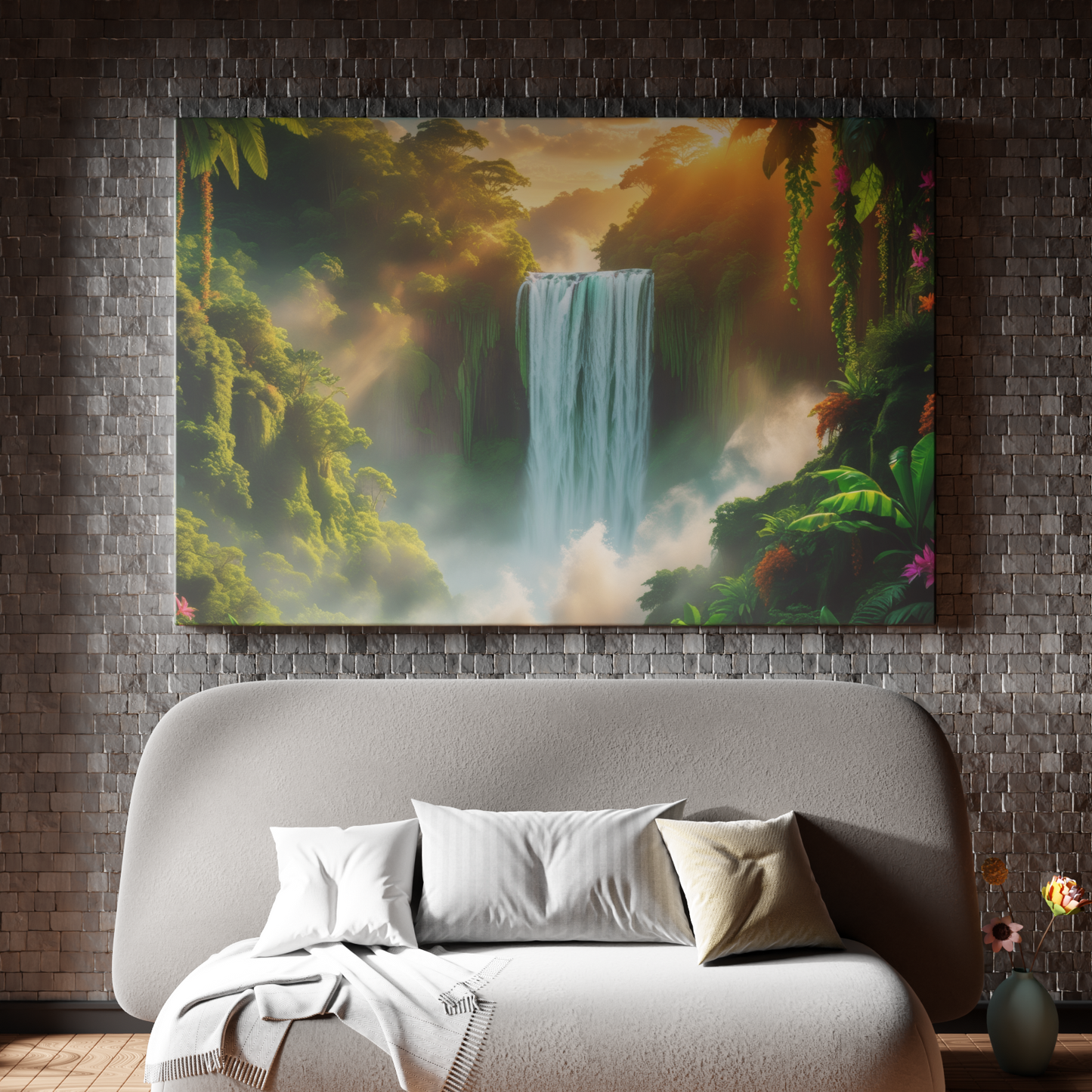Misty Jungle Falls