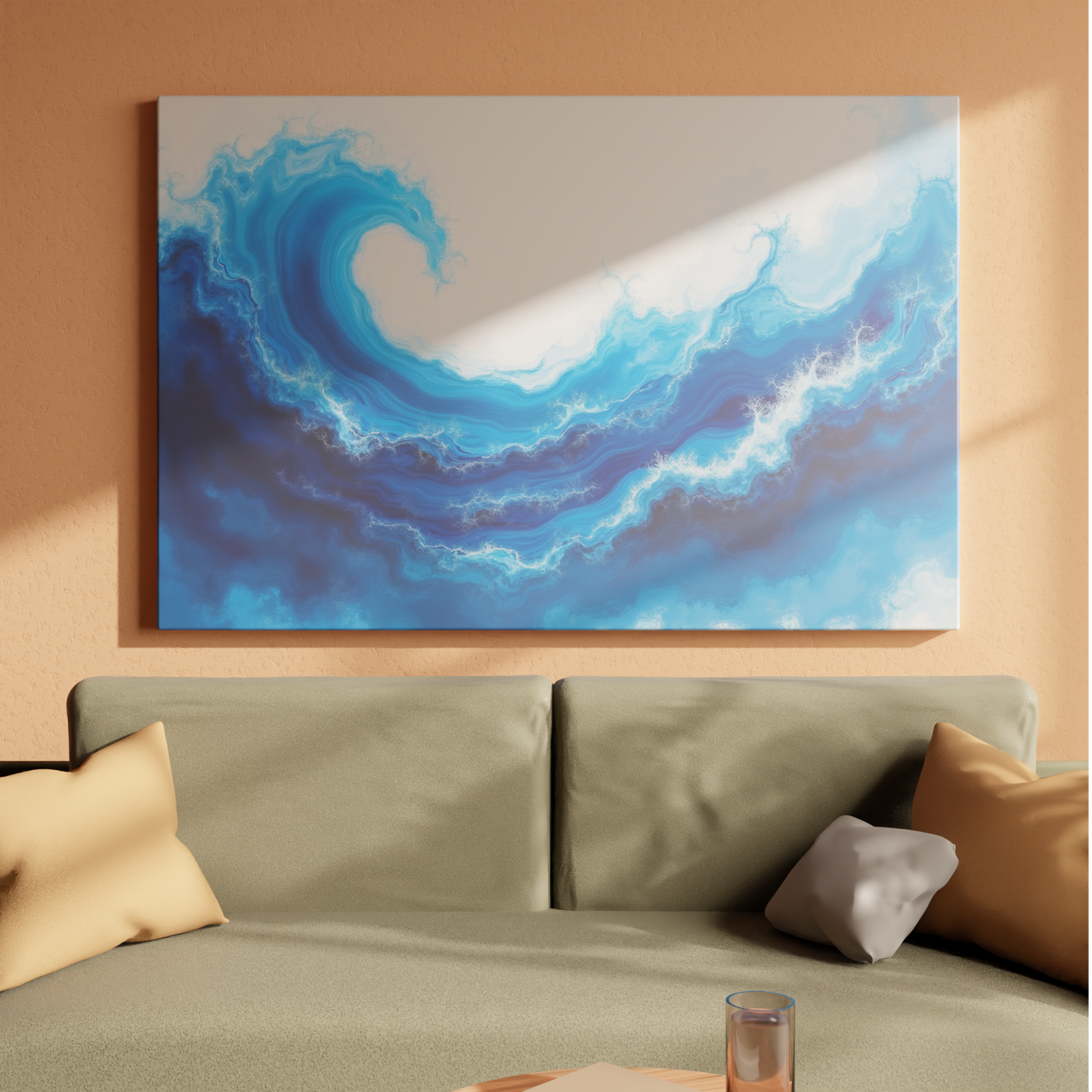 Azure Tidal Elegance