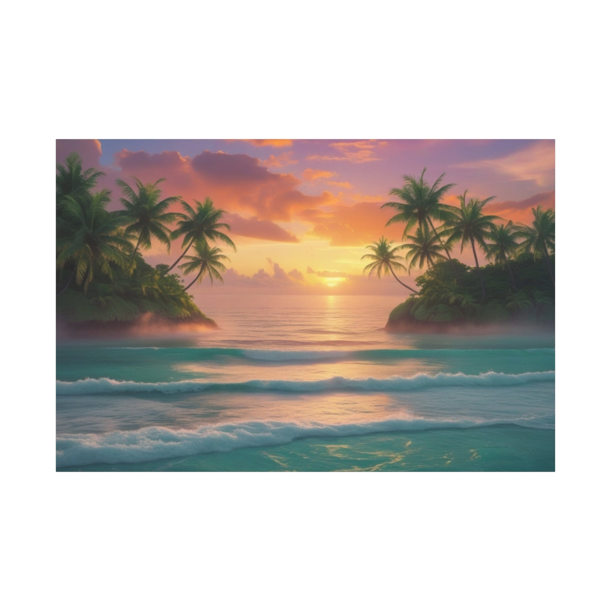 Tropical Sunset Serenity