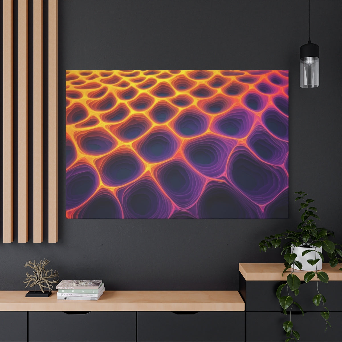 Vibrant Cellular Depths