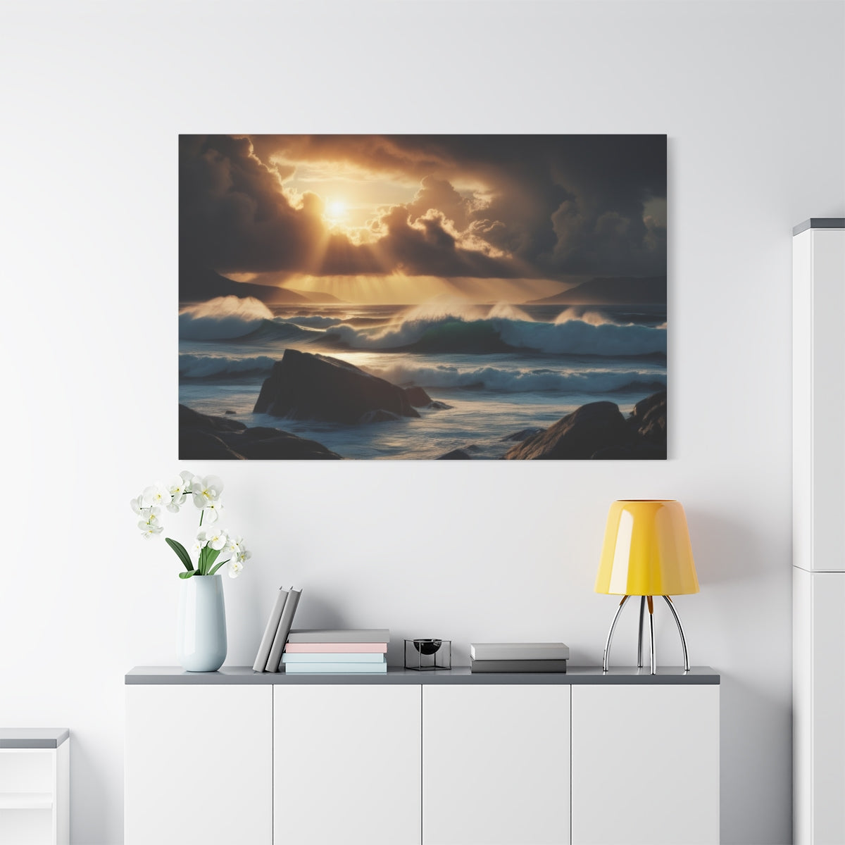 Oceanic Symphony at Sunrise