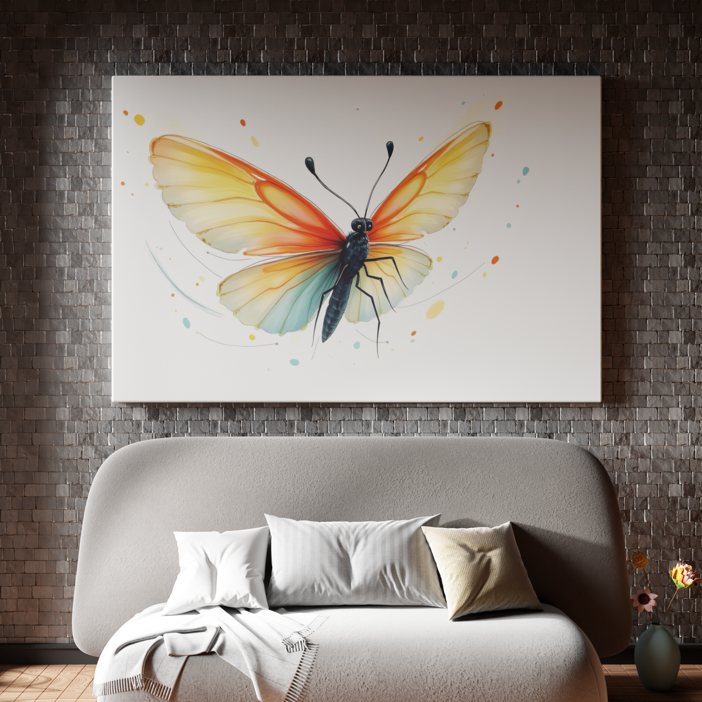 Sunlit Butterfly Dance