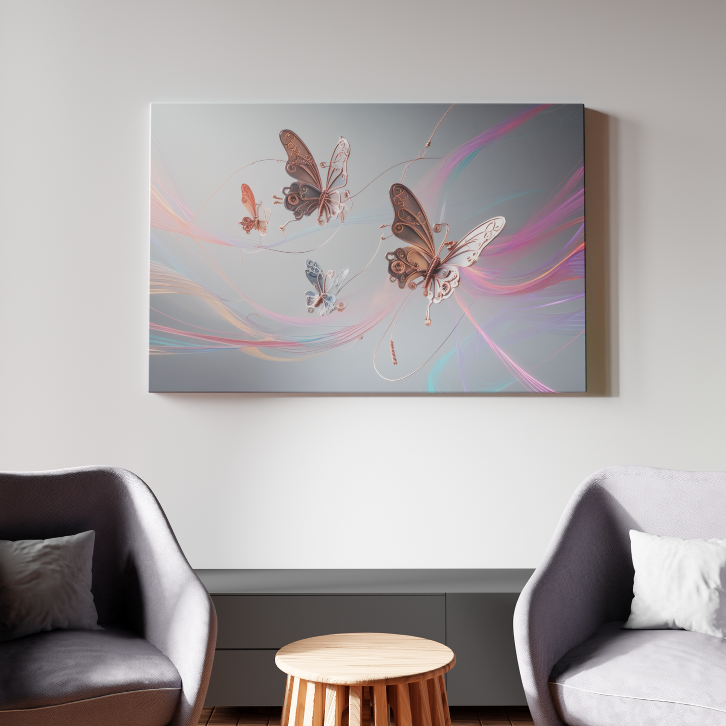 Whimsical Dance of the Butterflies