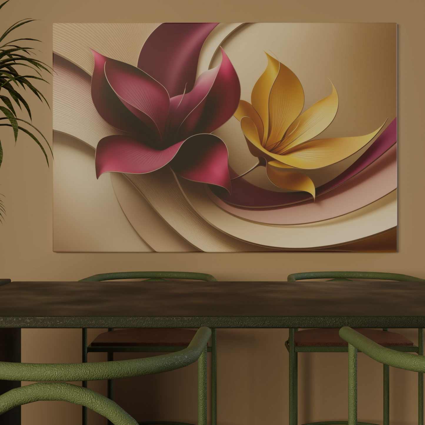 Floral Elegance in Motion
