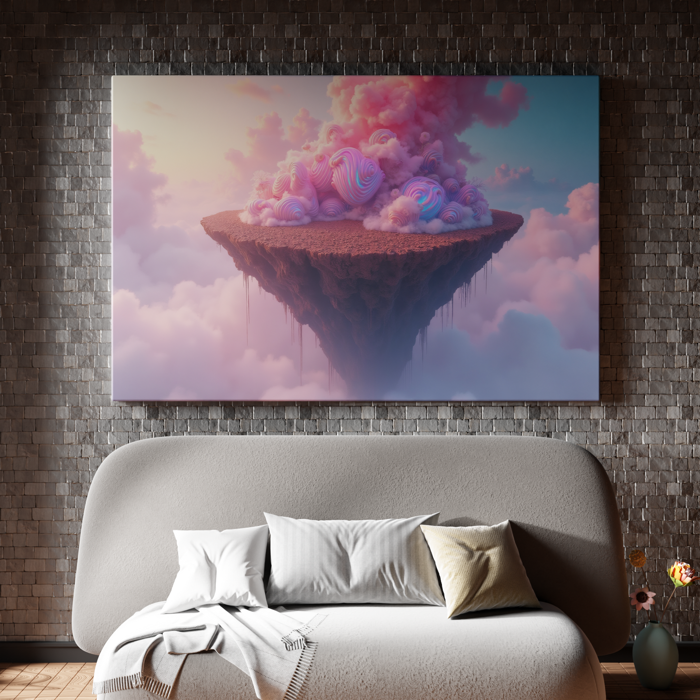 Whimsical Cloud Island