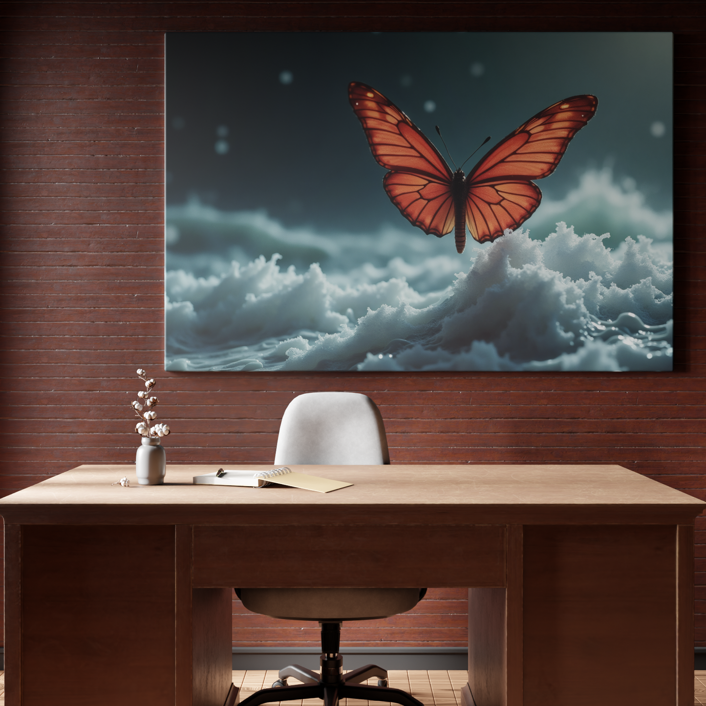 Butterfly's Moonlit Waltz