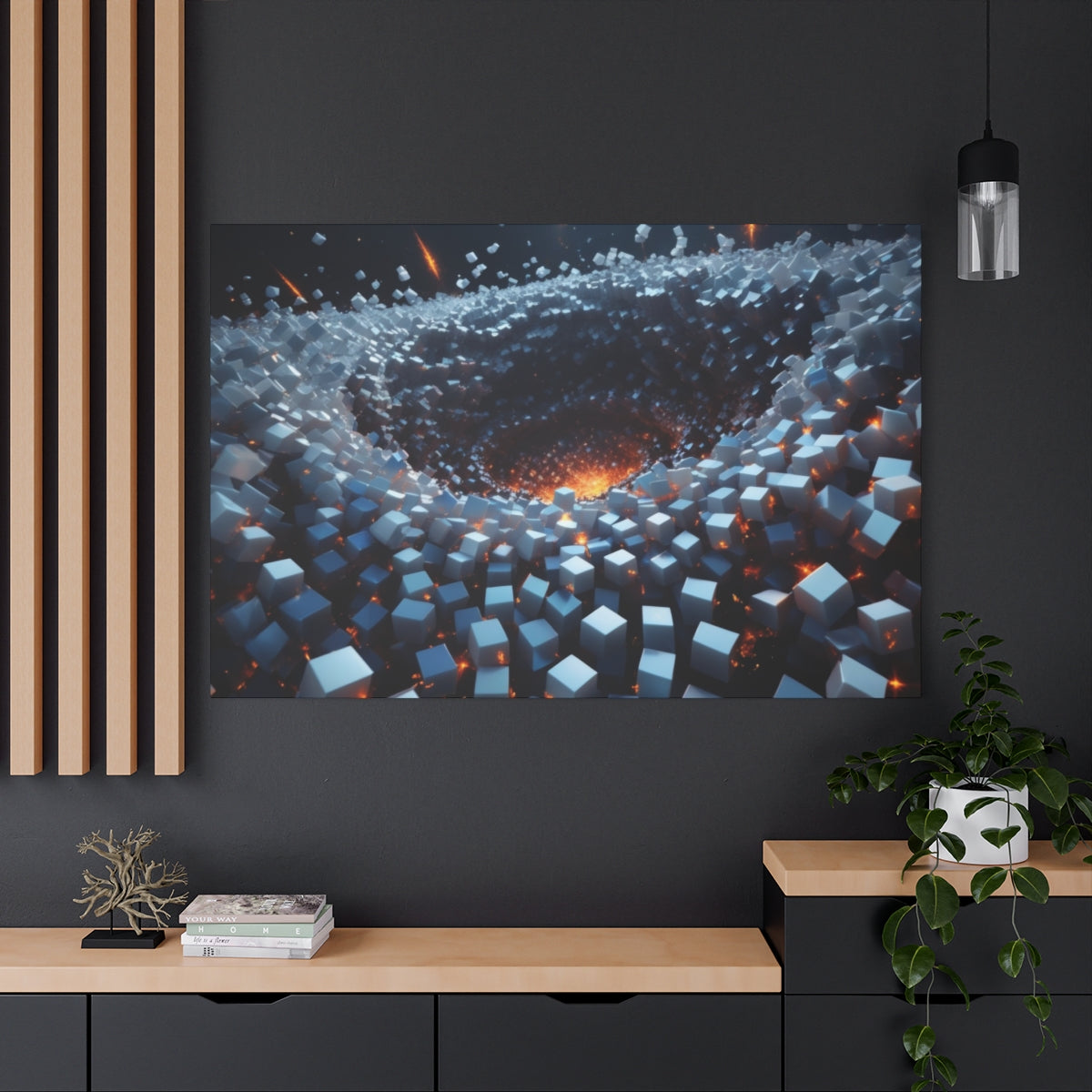 Vortex of Cubes