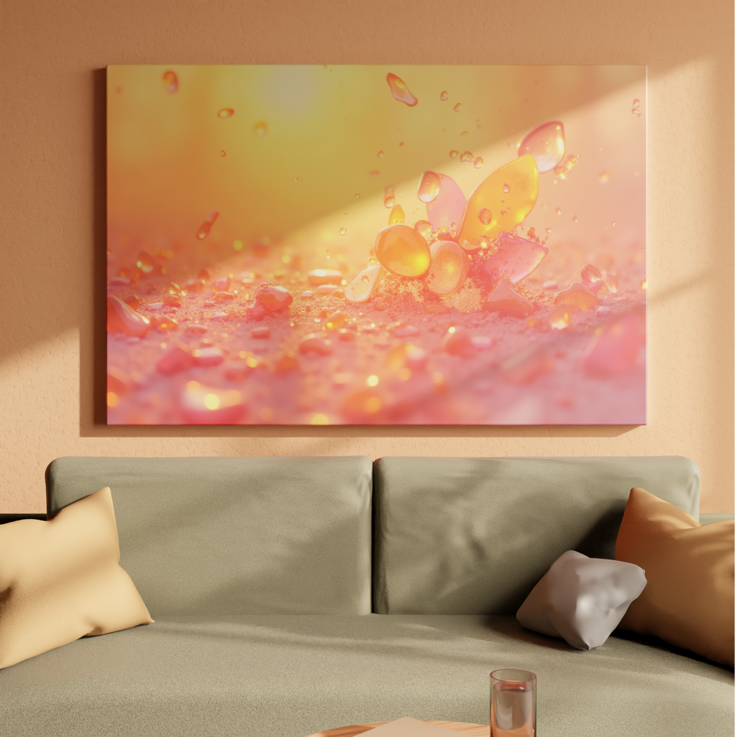 Amber Symphony at Sunrise