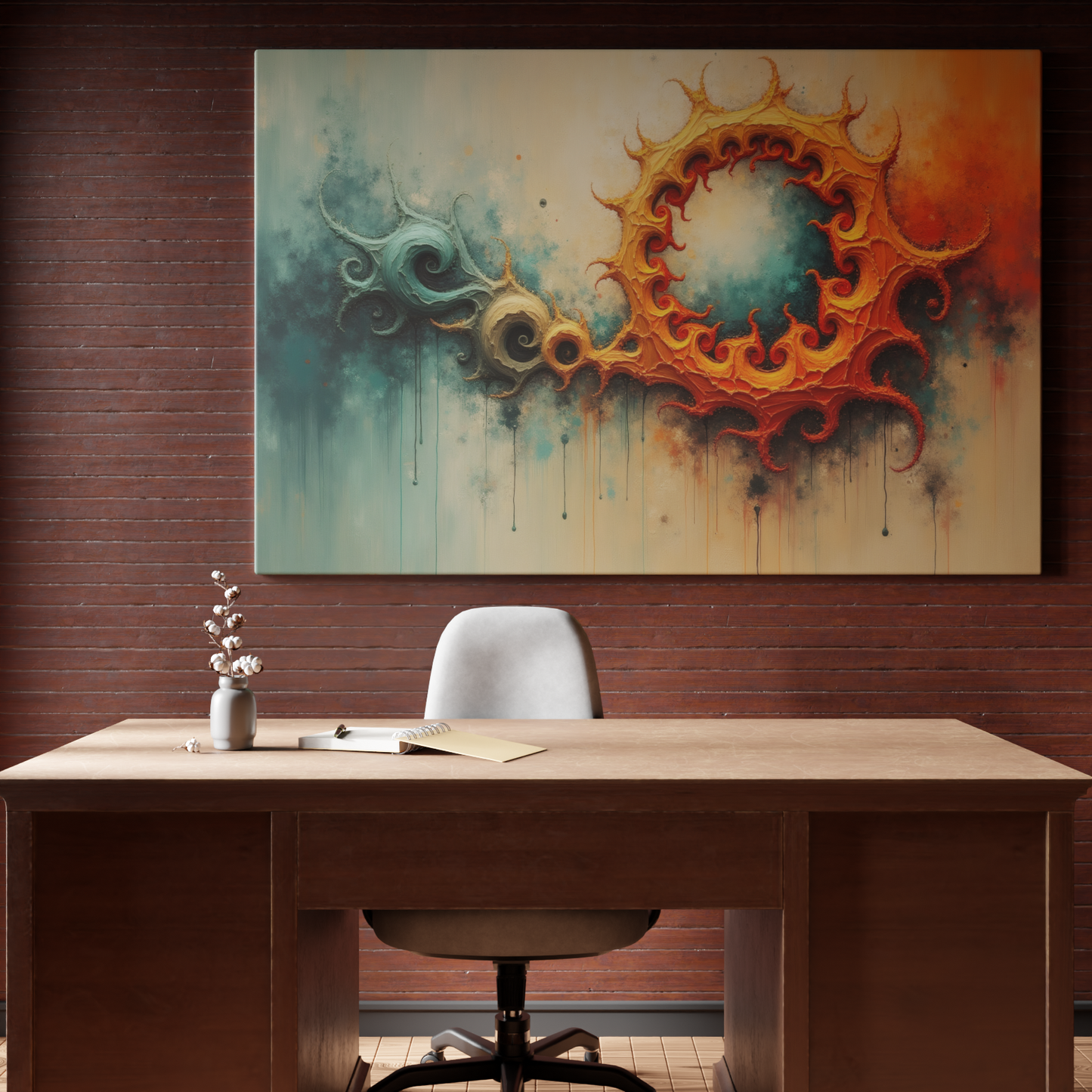 Flame and Wave Fusion