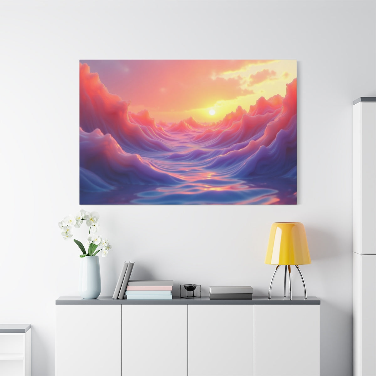 Sunset Waves of Dreamscape