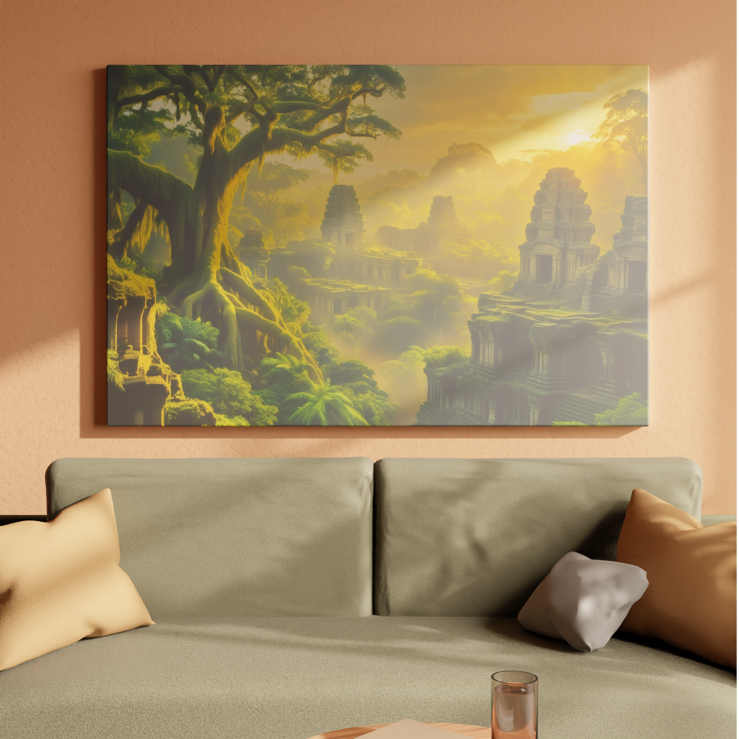 Ancient Ruins at Dawn