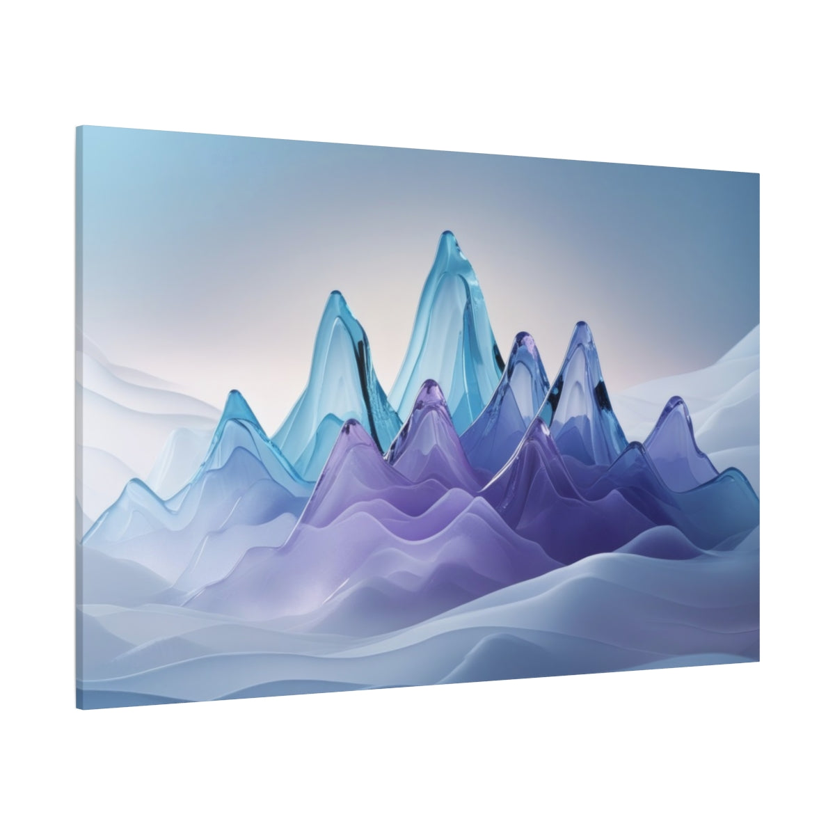 Ethereal Peaks of Glass