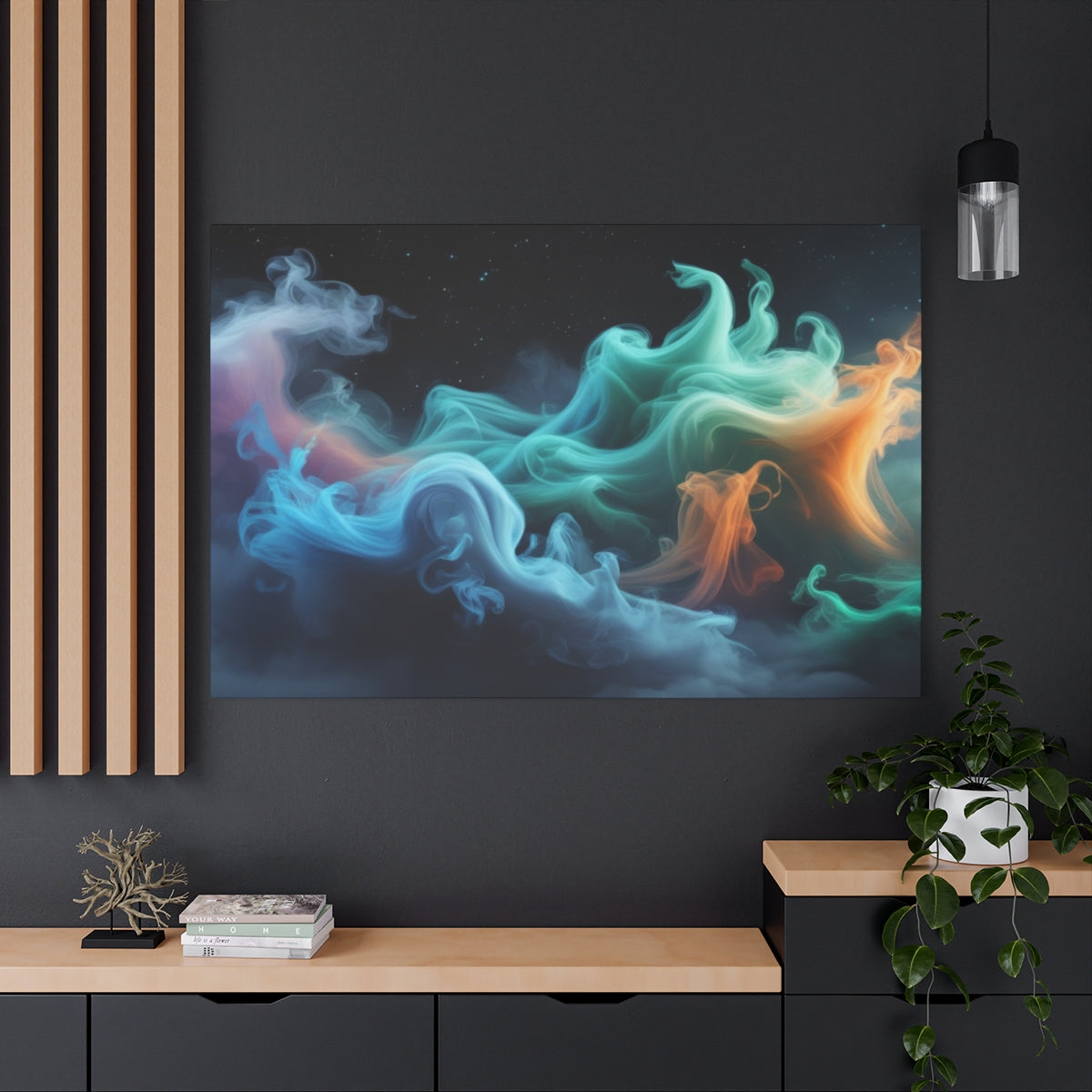 Celestial Dance of Colors