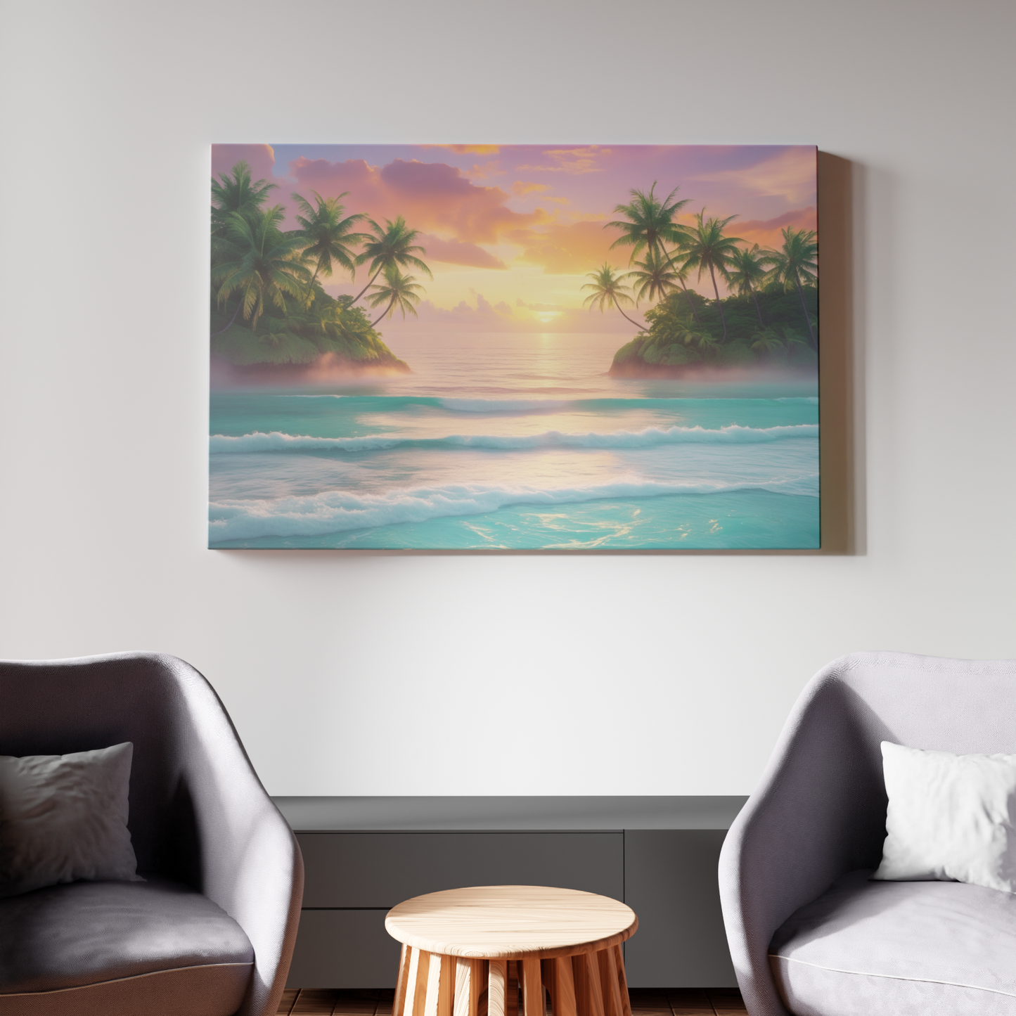 Tropical Sunset Serenity