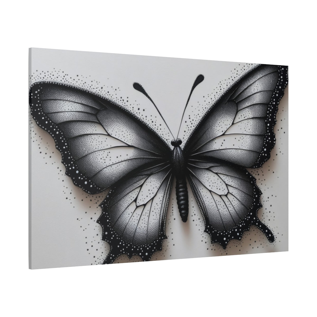 Ink Butterfly Elegance