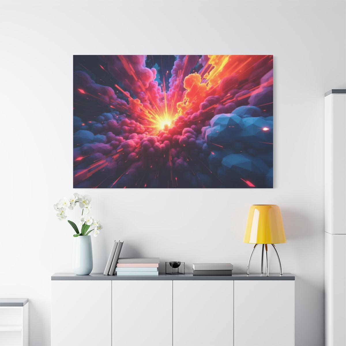 Celestial Eruption of Color