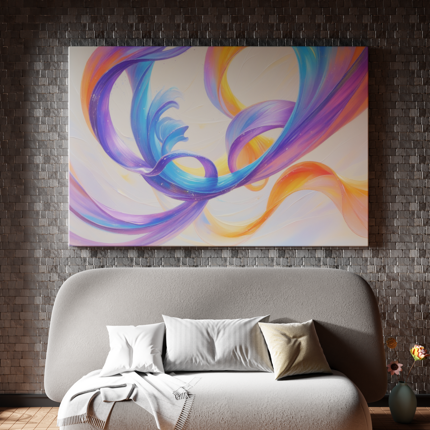 Celestial Dance of Colors
