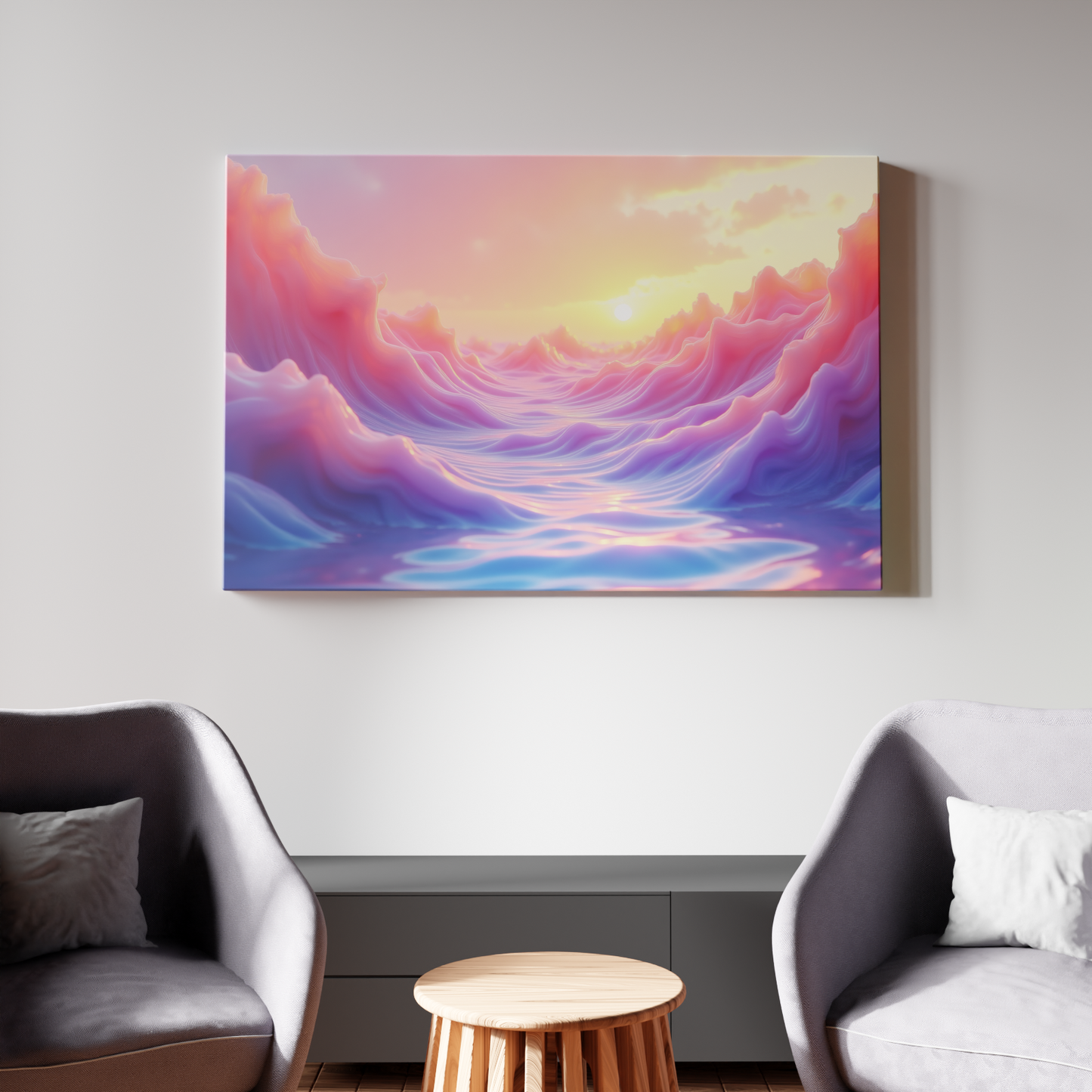 Sunset Waves of Dreamscape