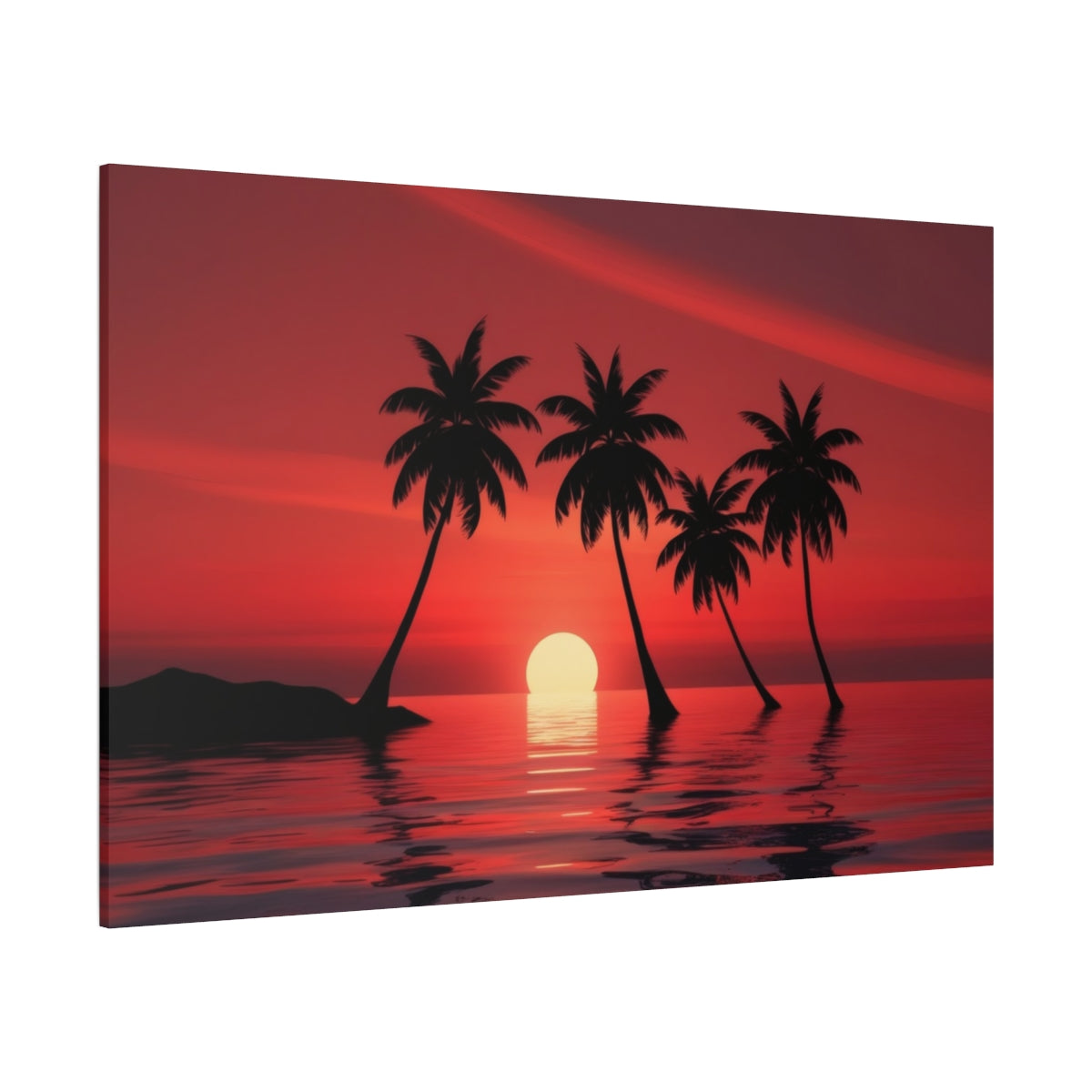 Tropical Serenade at Sunset